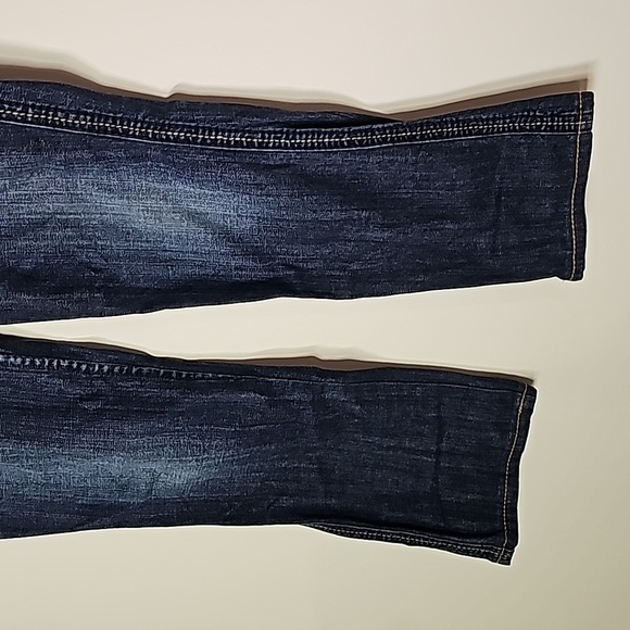 Silver twisted dark wash 30x33 boot cut jeans - Picture 3 of 8